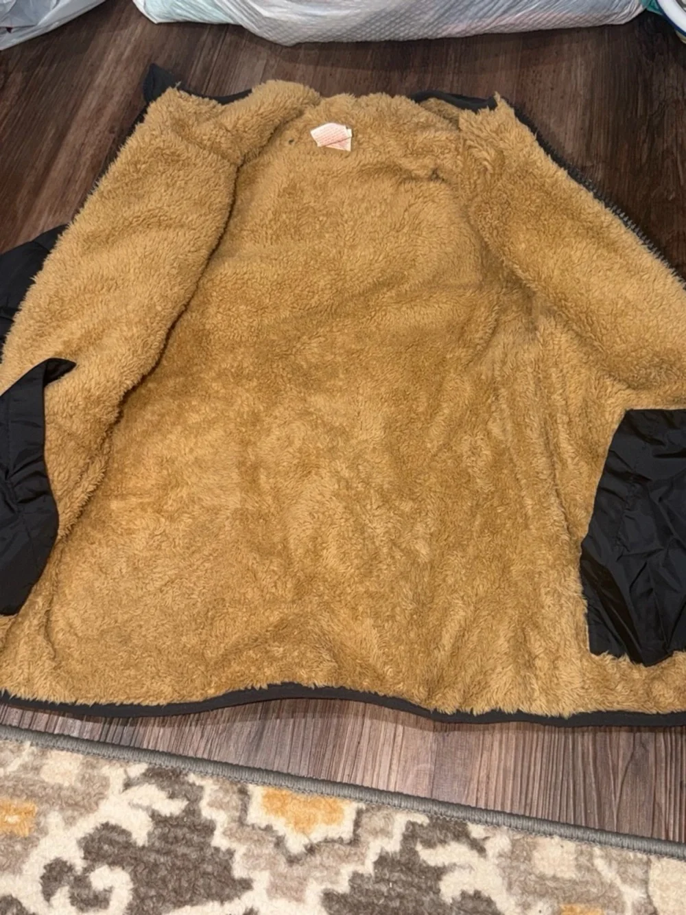 Kids Black Puffer Jacket with Cozy Lining